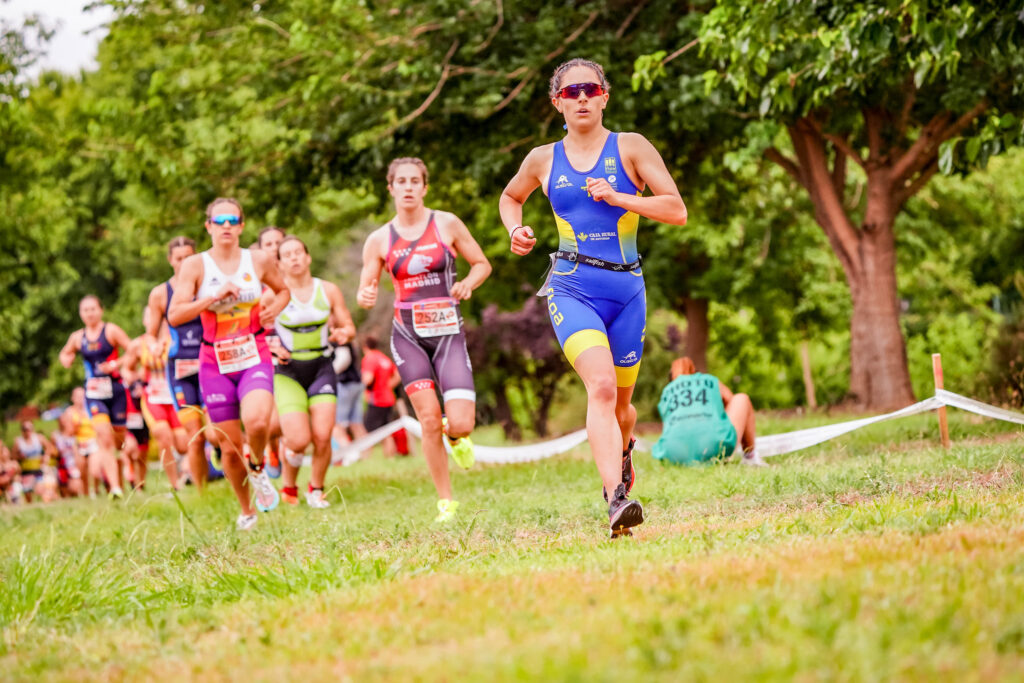 Andrea trigo corriendo